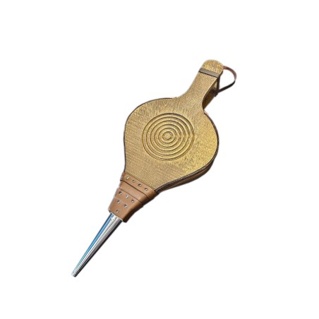 Soufflet de cheminée GRILLON - Finition chêne foncé