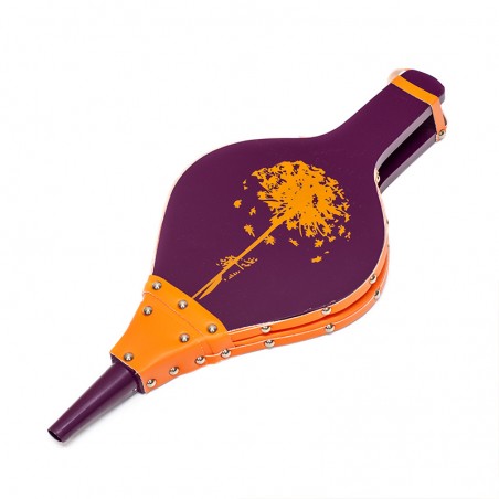 Soufflet de cheminée Printanier Aubergine