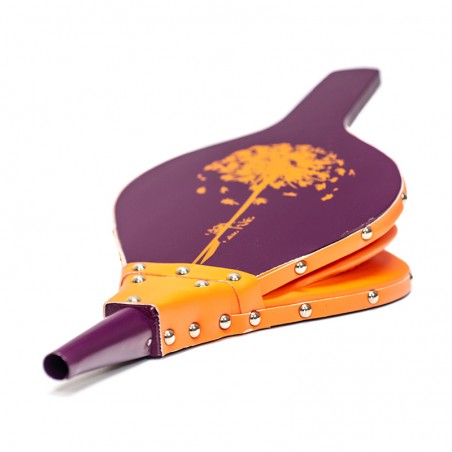 Soufflet de cheminée Printanier Aubergine