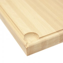 Planche à découper en bois 50 x 35 x 4 cm