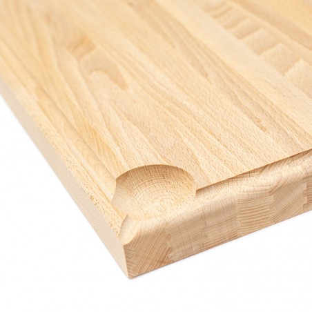Planche à découper en bois 40 x 30 x 3 cm
